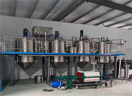 vegetable seed oil refining plant machine in cape town